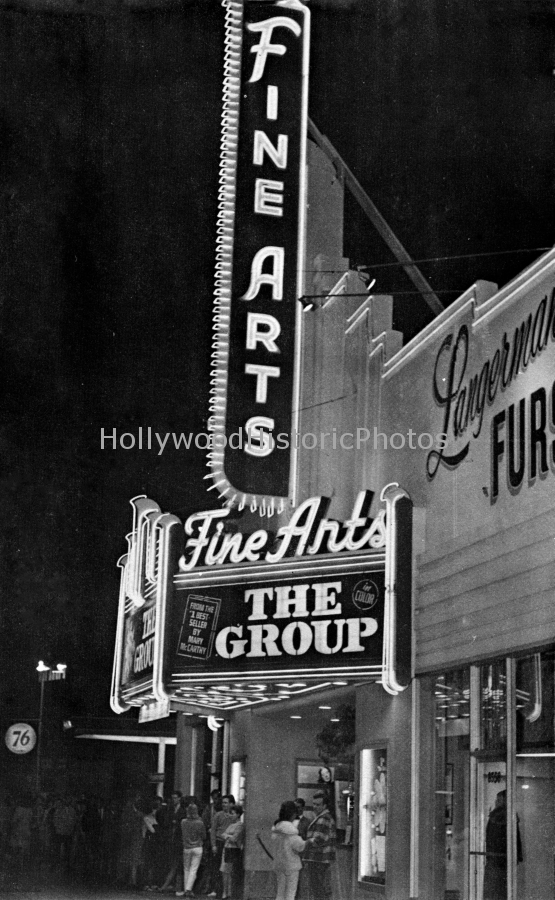 Fine Arts Theatre 1965 Showing The Group 8556 Wilshire Blvd..jpg
